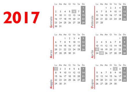 Calendario 2017