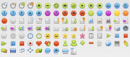 set icone web