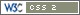 W3C Css validation link