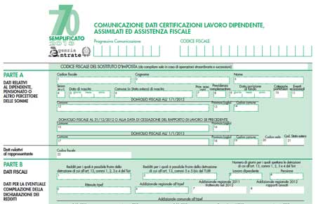 Download Modello 770 2013