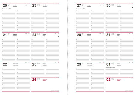 Agenda 2014 da stampare