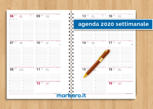 Agenda Settimanale Da Stampare Scarica Gratis Il Pdf