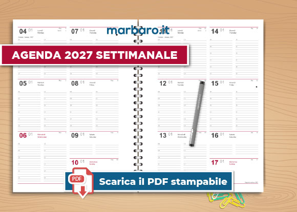 Agenda 2027: scarica il PDF stampabile