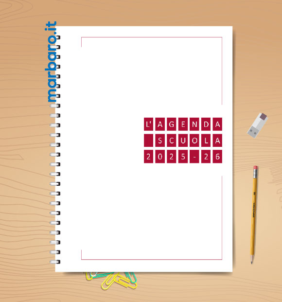Agenda per l'anno scolastico 2025/2026 da stampare