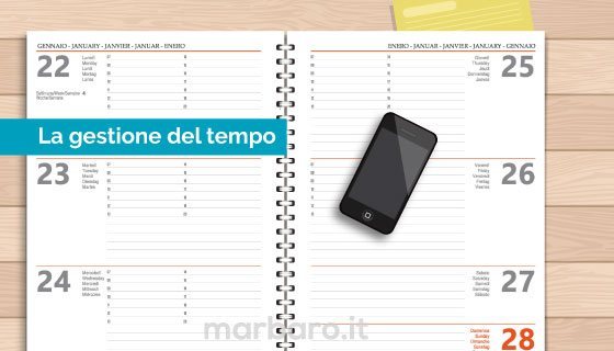 Agenda per organizzare la giornata