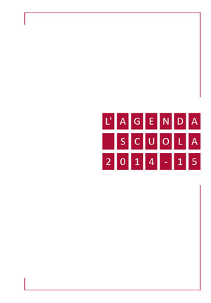 Agenda scolastica 2014-2015
