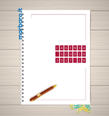 Agenda scolastica 2017-2018