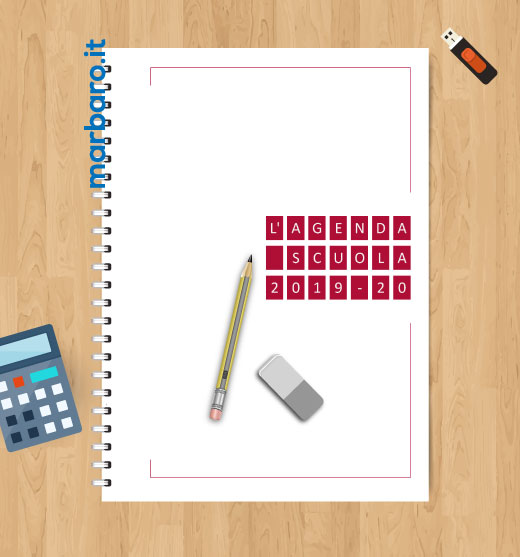 Agenda scolstica 2019/2020 stampabile