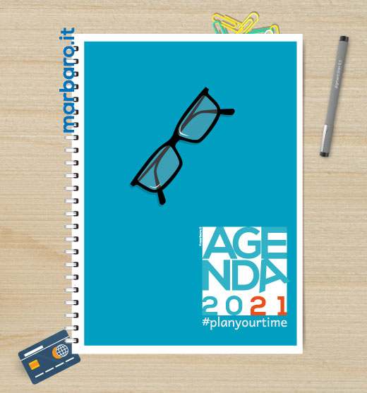 Agenda settimanale 2021 da stampare