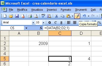 Copia Formato in Excel