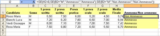 Funzione SE con più condizioni