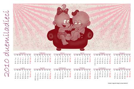 Calendario bambini 2010