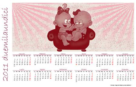 Calendario 2011 bambini