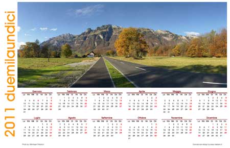 Calendari foto 2011