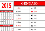 Calendari 2015 mensili