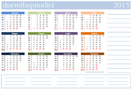 Calendari 2015