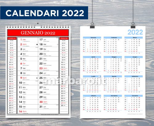 Calendari 2021 in PDF da scaricare gratis