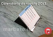 Calendri da tavolo 2017