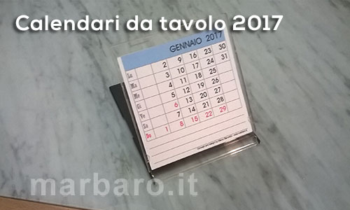 5 Calendari 17 Da Tavolo O Scrivania Per La Casa E L Ufficio