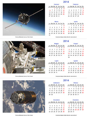 Calendario 2014 da tavolo