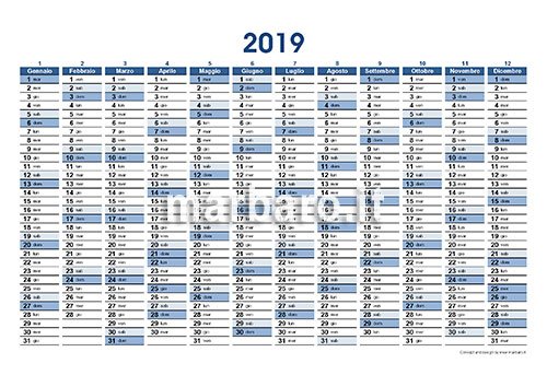 Planner 2019 Da Stampare Scarica Gratis Il Pdf Del Tuo