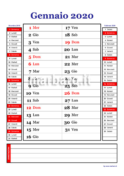 Calendario Mensile Da Stampare Scarica Gratis Il Pdf