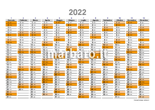 Planner 2022 da stampare