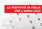 Festività italiane 2023