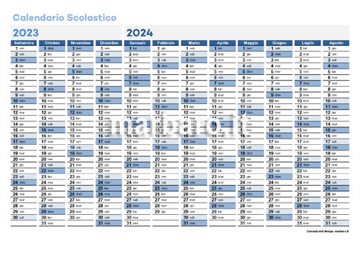 Calendario Scolastico 2024 Abruzzo