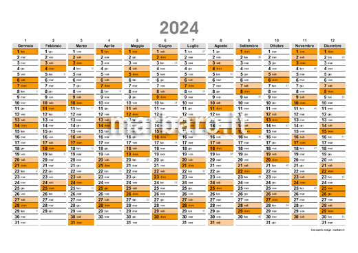 Planner 2024 da stampare: scarica il tuo calendario planner 2024