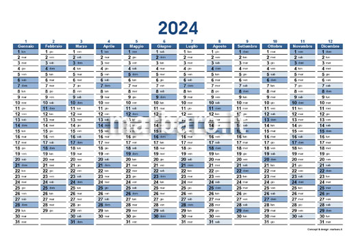 Planner 2024 da stampare: scarica il tuo calendario planner 2024