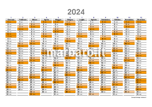 Planner 2024 da stampare: scarica il tuo calendario planner 2024