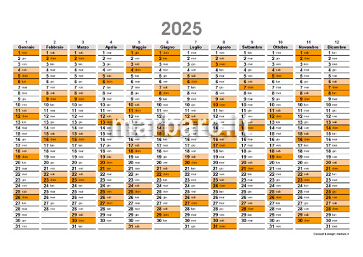Planner 2025 da stampare: scarica il tuo calendario planner 2025