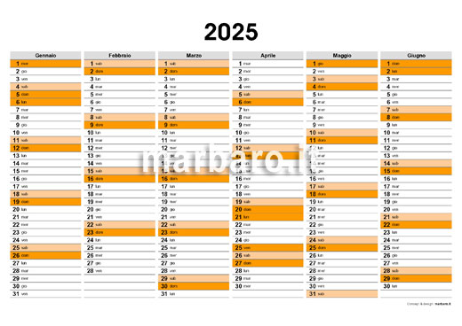 Planner 2025 in PDF da stampare gratis