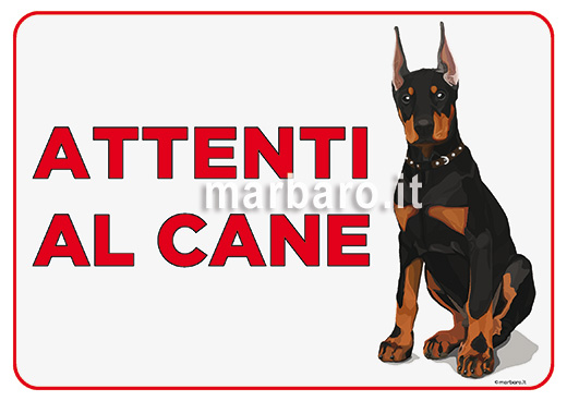 Cartello Attenti al cane PDF