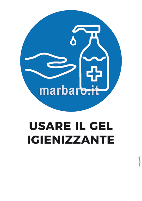 Cartelli Covid-19 da stampare igienizzare le mani