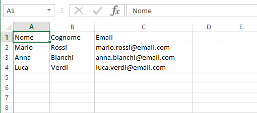 Cosa sono i file CSV e come aprirli - Guida introduttiva