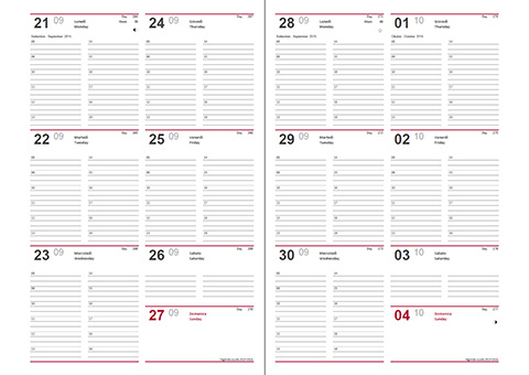 Diario scolastico 2015-2016 da stampare