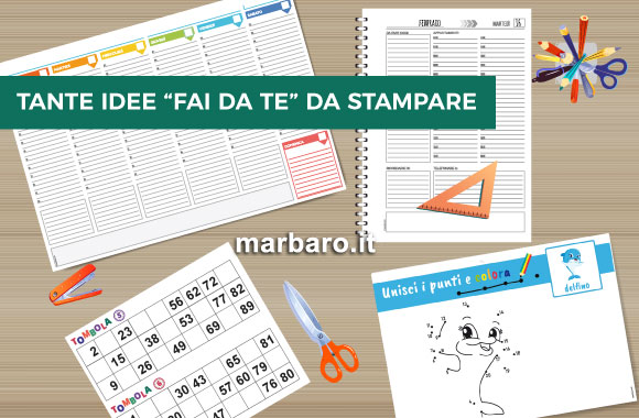 Idee fai da te gratis da stampare