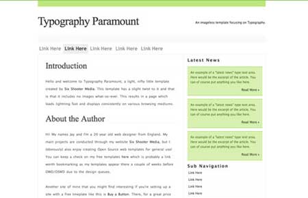 pagine web gratis