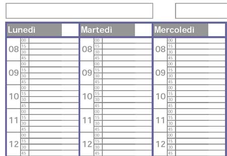 Planner Settimanale Da Stampare