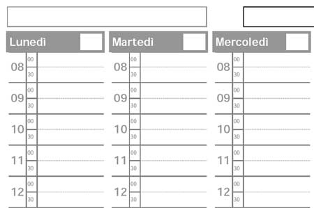 Planner Settimanale Da Stampare