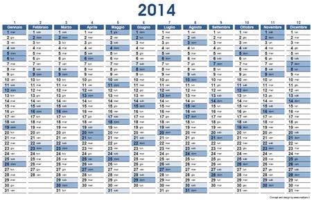 Planner 2014 da stampare