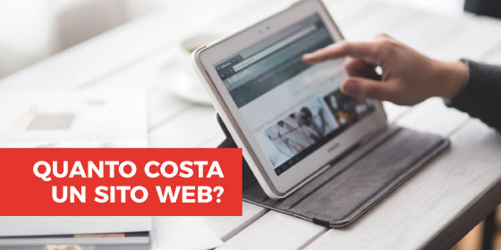 Quanto costa un sito Web? Dipende ...