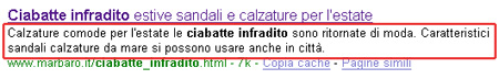 Ottimizzazione di un sito Web per Google