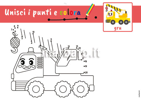 Tovaglietta con disegni da colorare