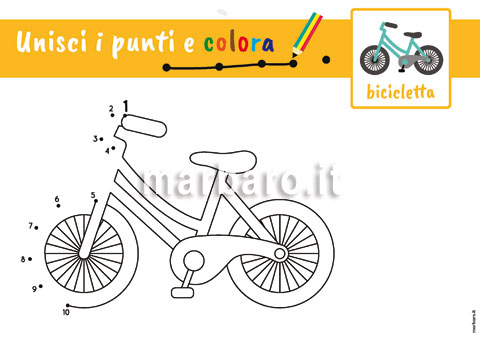 Tovaglietta con disegni da colorare per bambini