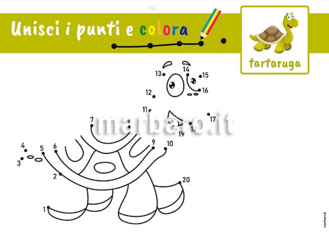 Tovaglietta con disegni da colorare per ristorante