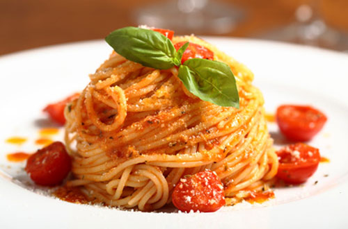 Spaghetti ai pomodorini pachino
